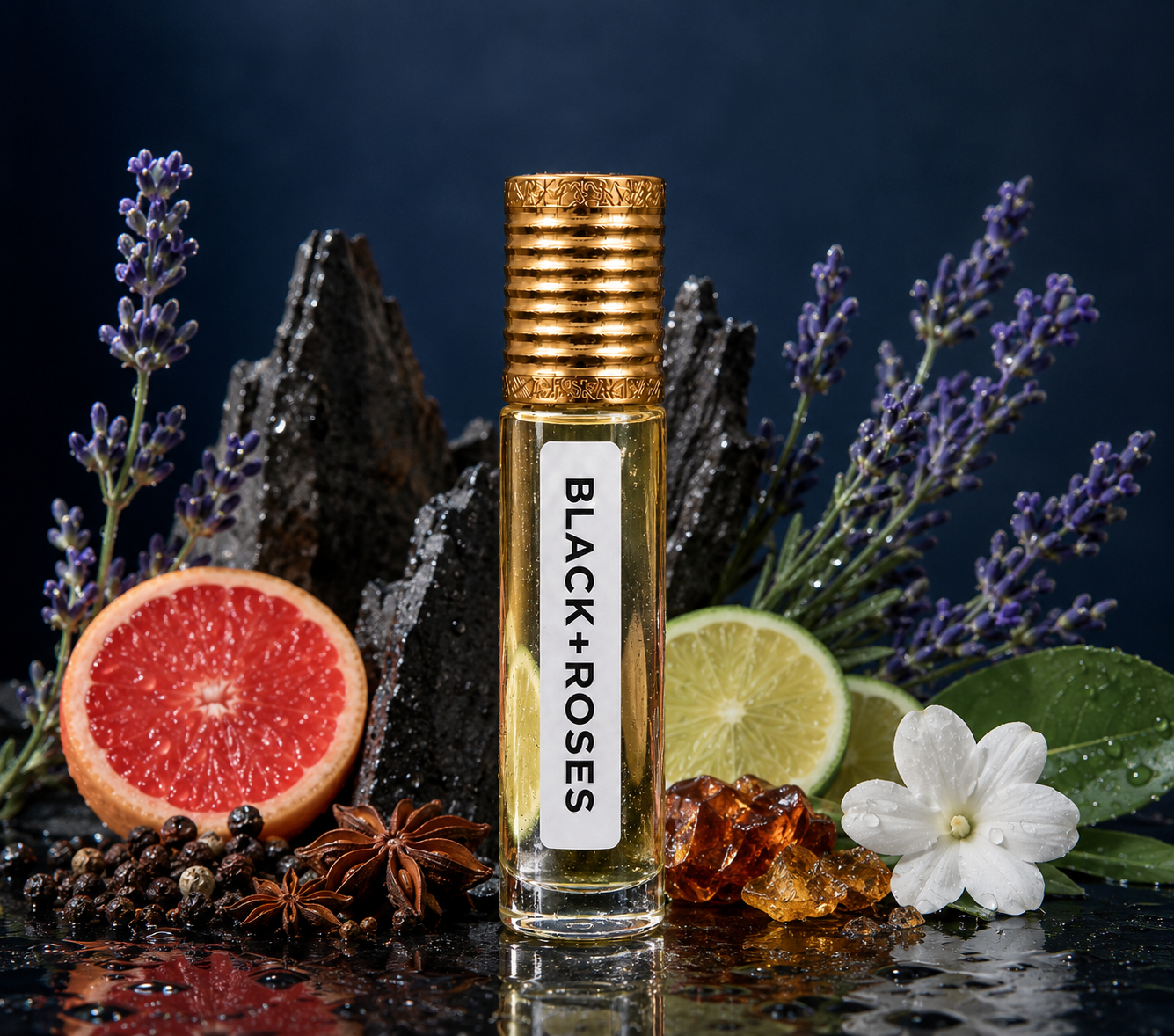 Black Roses Moss.  (6ml)